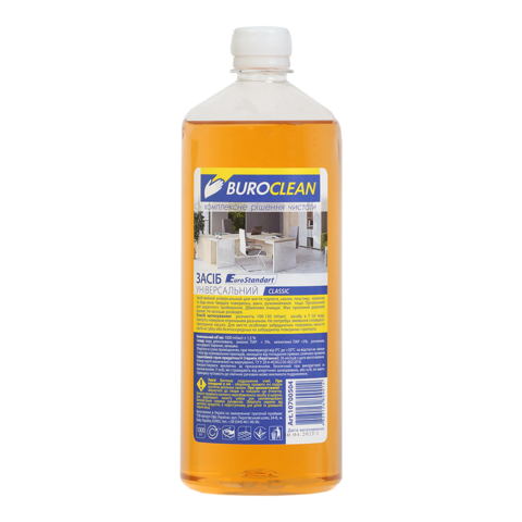 Засіб мийний універсальний 1л Classic BUROCLEAN EuroStandart 10700504